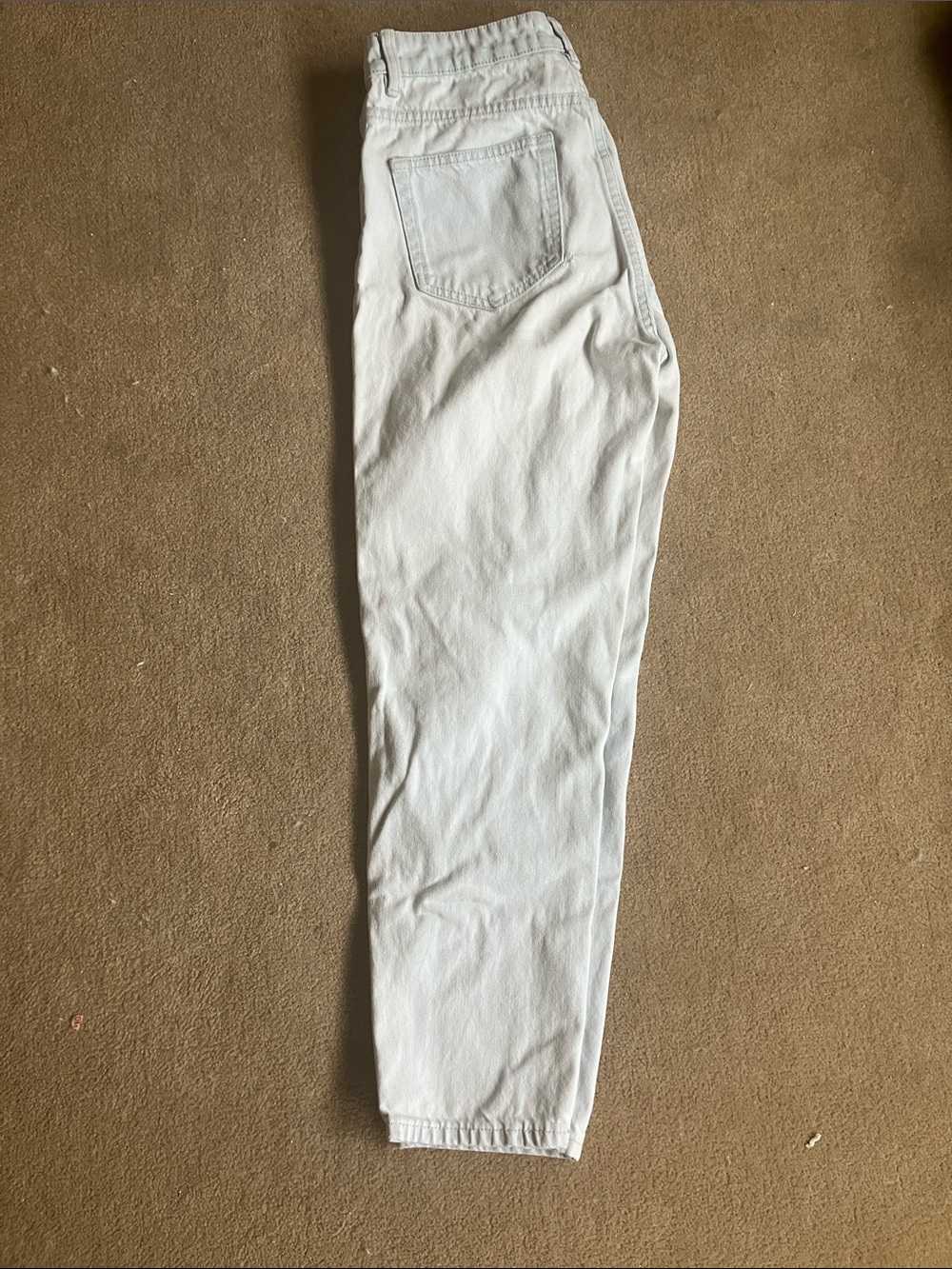 Zara Light Blue High-Rise Jeans